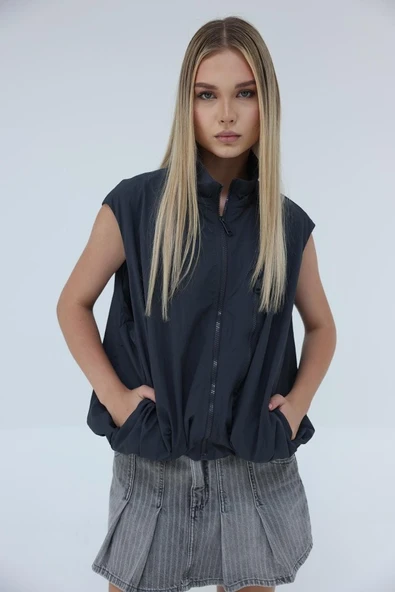 Paraşüt Yelek - Antrasit - Resim 3