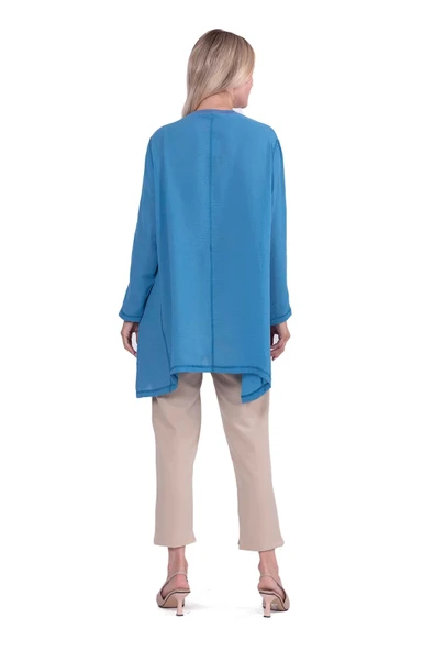 İNVEE CAZ TUNİK 7104 İNDİGO - Resim 2