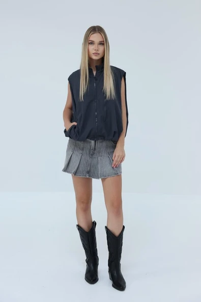 Paraşüt Yelek - Antrasit - Resim 2