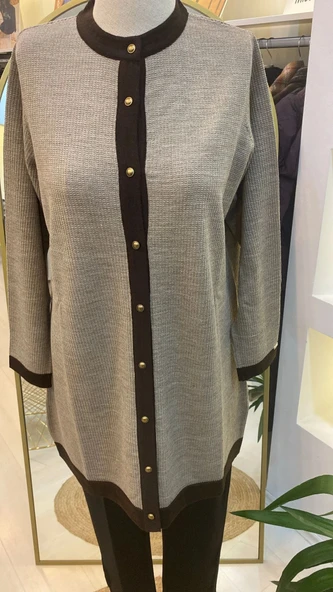 İNVEE TRİKO HİRKA  7068  KAHVE - 5