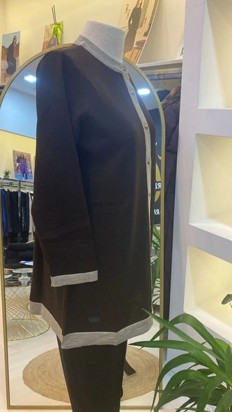 İNVEE TRİKO HİRKA 7068 KOYUKAHVE - 4