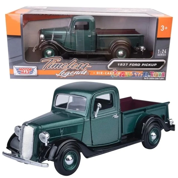 Motormax 1937 Ford Kamyonet Döküm Model Araba - 1