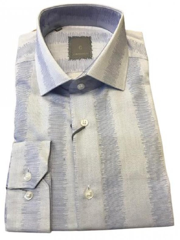 Erkek Gömlek Uzun Kol Slım Fıt 00503