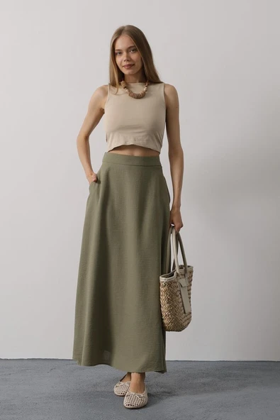 Keten Etek - Haki ürün görseli