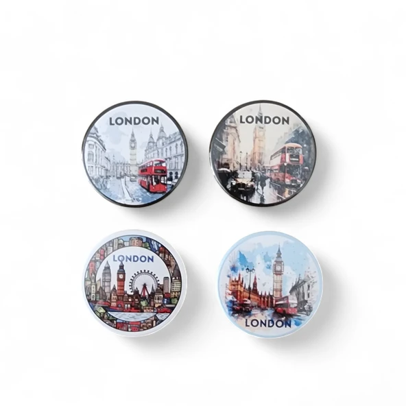 Londra Magnet Set 3 - 4'lü Buzdolabı Magnet London ürün görseli