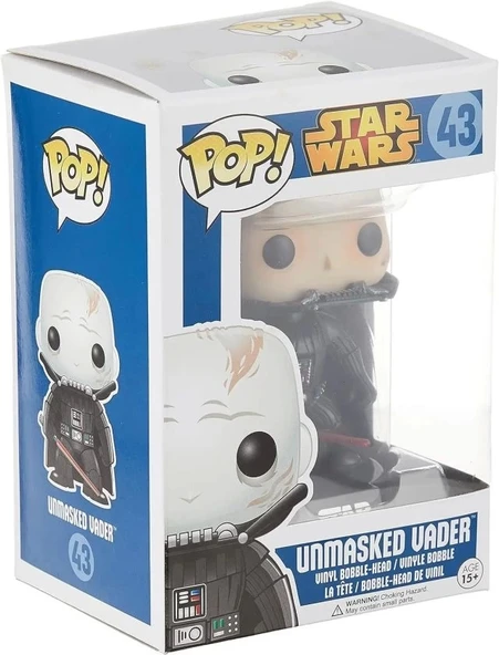 Funko Star Wars Maskesiz Darth Vader Figür - 3