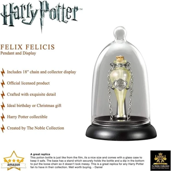 The Noble Collection Harry Potter Felix Felicis Kolye - 3