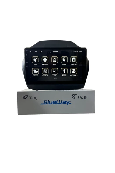 Hyundai Tucson-ix35 2010-2015 BLUEWAY 8-128 TAM PROFESYONEL OEM MULTİMEDİA - 2