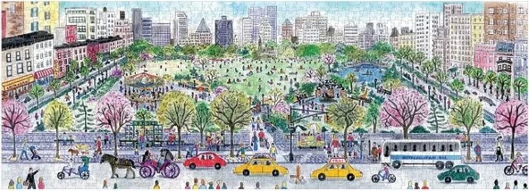 Galison Times Meydanı Puzzle - Resim 3