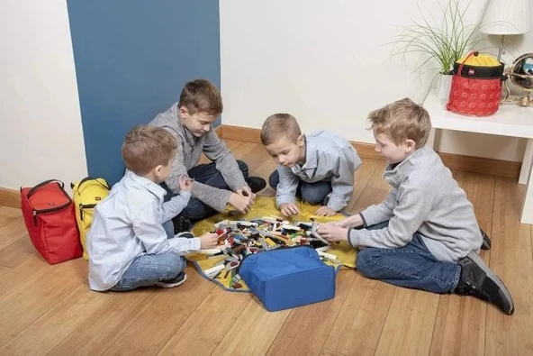 LEGO 4 Parçalı Çanta ve Oyun Minderi - 4