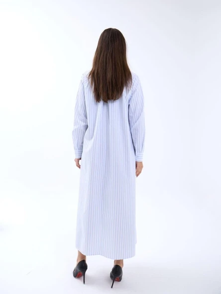 5857 ELBİSE-ATLANTA ÇİZGİLİ - Resim 3