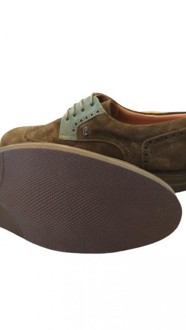 Erkek Günlük Klasik Ayakkabı Yeşil 11650 - 3