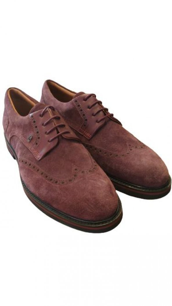 Erkek Günlük Klasik Ayakkabı Bordo 11650 - 2