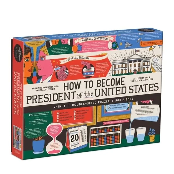 Galison Çift Taraflı Puzzlelar ürün görseli