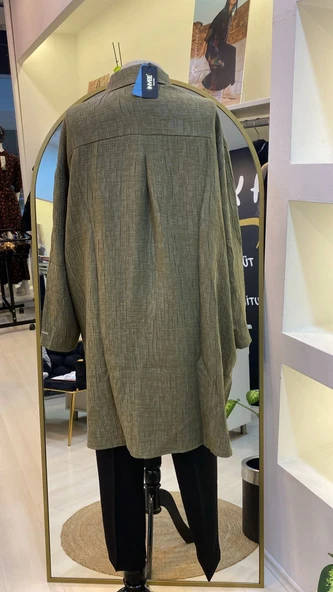 İNVEE 7017 MODAL TUNİK HAKİ - Resim 6