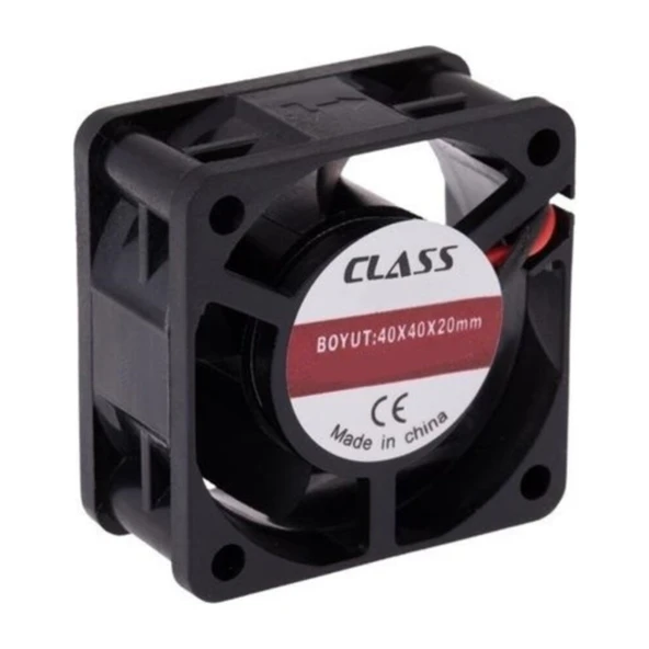 Class 40X40X20 Dc 24V Aksiyel Fan Cf 216 ürün görseli 1