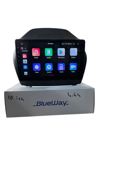 Hyundai Tucson-ix35 2010-2015 BLUEWAY 4-64 PROFESYONEL OEM MULTİMEDİA - 4