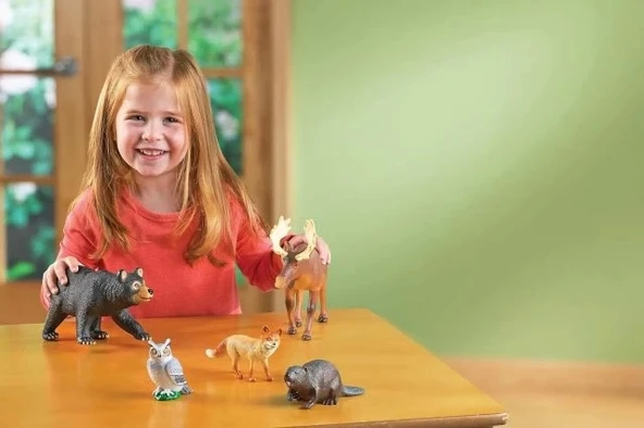 Learning Resources Jumbo Orman Hayvanları Figürleri - 3