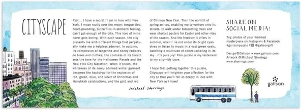 Galison Times Meydanı Puzzle - Resim 5