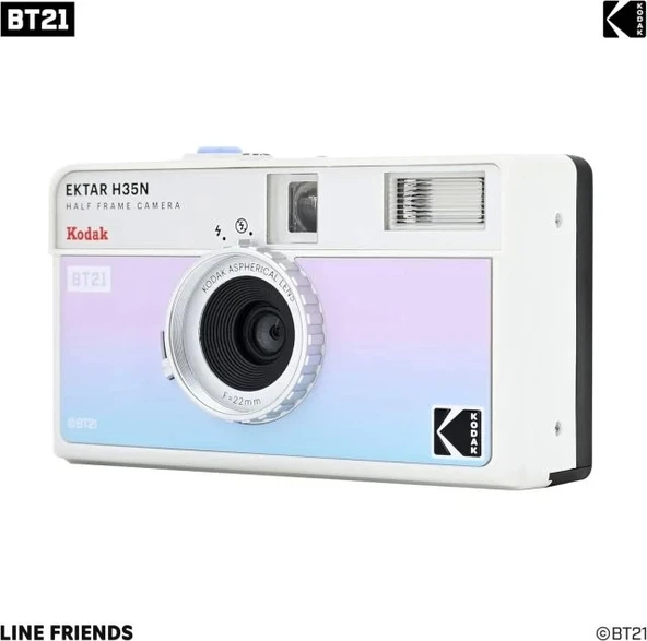 KODAK Ektar H35N Half Frame Fotoğraf Makinesi - Resim 8