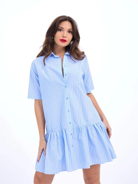 6934 ELBİSE-DENVER ÇİZGİLİ - Resim 4