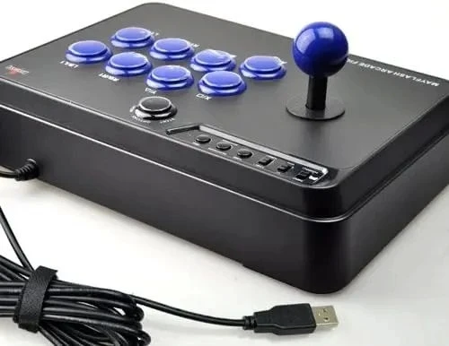 Mayflash F300 Arcade Switch İçin Fight Stick Joystick - Resim 5
