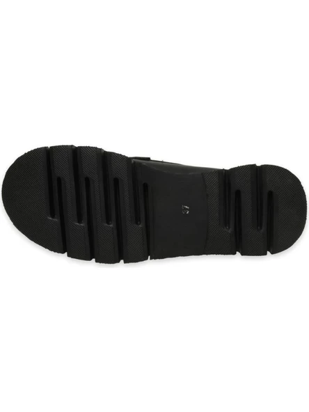 MAMMAMİA D25YA-3760  LOAFER DERİ KADIN AYAKKABI - Resim 5