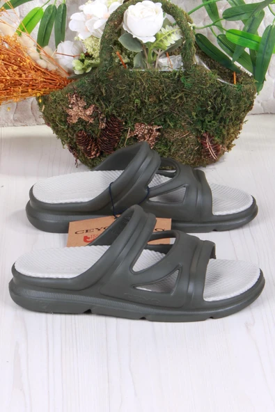 Ceyo Olympos Anatomik Suya Dayanıklı Eva Terlik Erkek Terlik - Resim 12