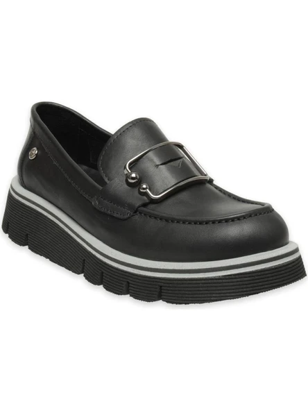 MAMMAMİA D25YA-3760  LOAFER DERİ KADIN AYAKKABI ürün görseli