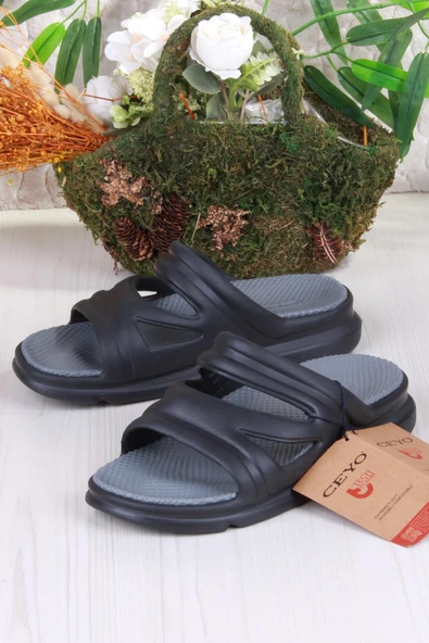 Ceyo Olympos Anatomik Suya Dayanıklı Eva Terlik Erkek Terlik - Resim 3