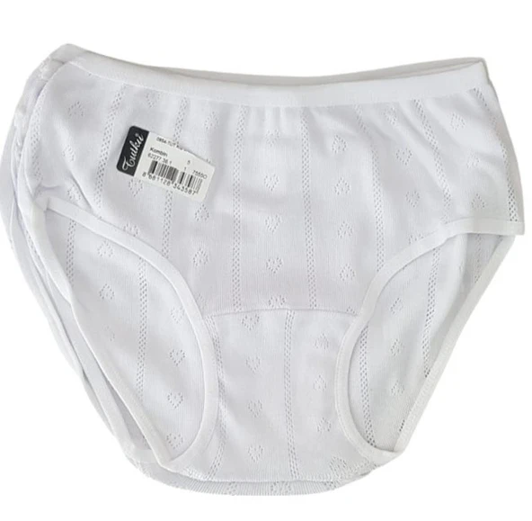 Tutku 0854 Kız Çocuk Jakarlı Bato-Slip-Külot - 12'li Kombin - 5