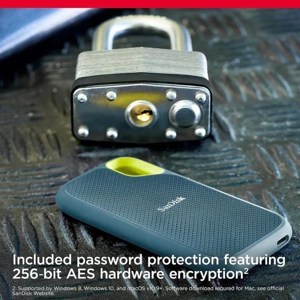 SanDisk Extreme Taşınabilir SSD - 7