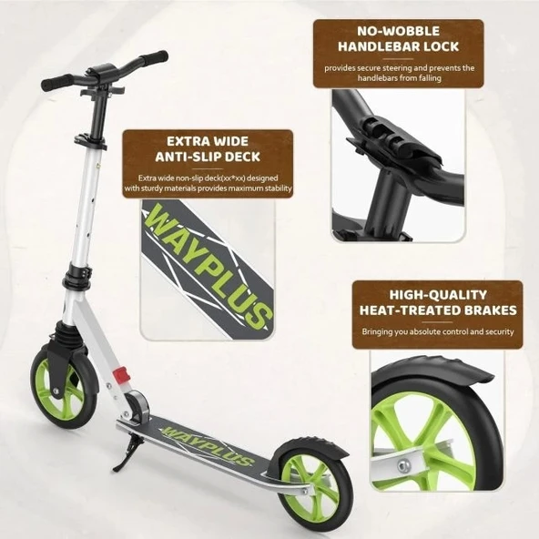 WAYPLUS Kick Scooter 6 Yaş ve Üzeri - 6