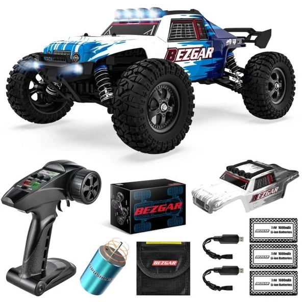 BEZGAR HM124 Fırçasız RC Araba ürün görseli
