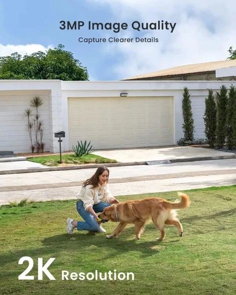 ieGeek Kablosuz Pille Çalışan WiFi Güvenlik Kamerası - Resim 8