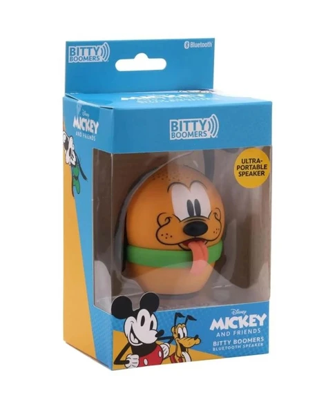 Bitty Boomers Pluto Mickey & Friends Kablosuz Bluetooth 2" Mini Hoparlör - Resim 2