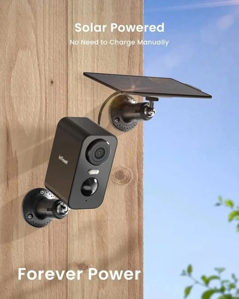 ieGeek Kablosuz Pille Çalışan WiFi Güvenlik Kamerası - Resim 8