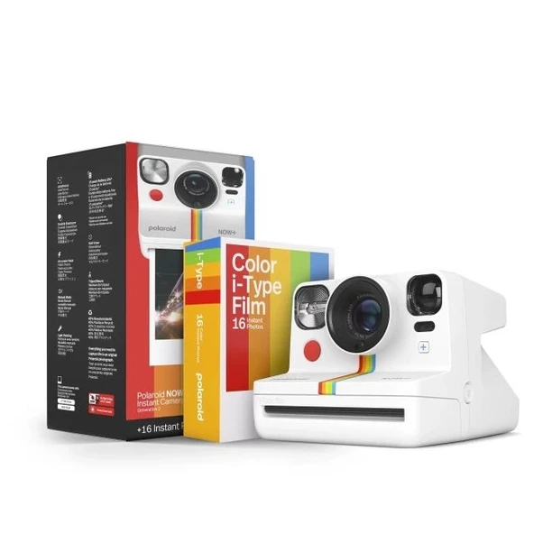 Polaroid Now+ Gen2 Kamera + Film Paketi - 16 Fotoğraf (6250)