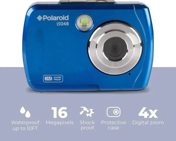 Polaroid IS048 Su Geçirmez Anında Paylaşımlı Dijital Fotoğraf Makinesi - Resim 5