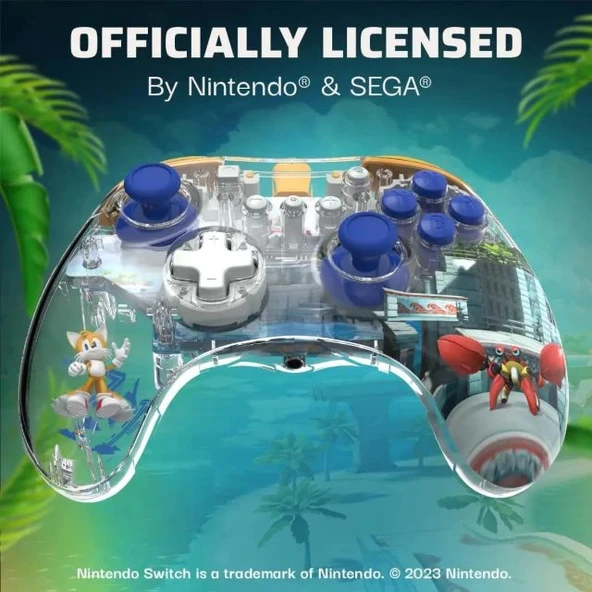 PDP REALMz Kablosuz Denetleyici - Nintendo Switch - Pikmin - Resim 5