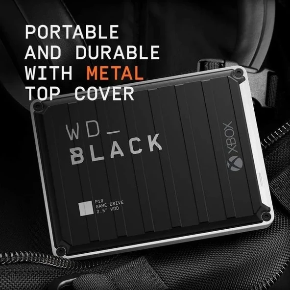 WD_BLACK 1 TB P10  Xbox için Oyun Sürücüsü - 7