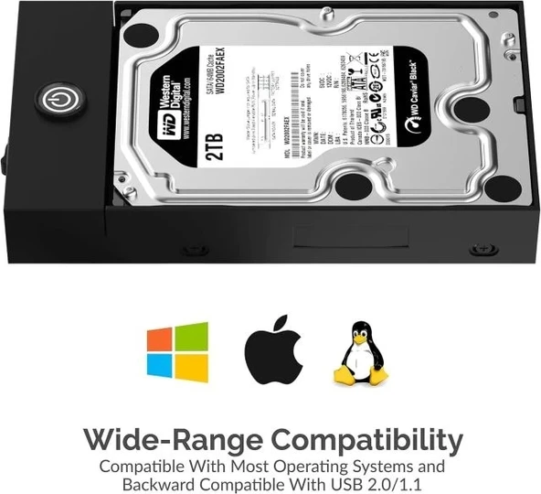 SABRENT USB 3.0 - SATA Harici Sabit Sürücü Lay-Flat Bağlantı İstasyonu - Resim 10