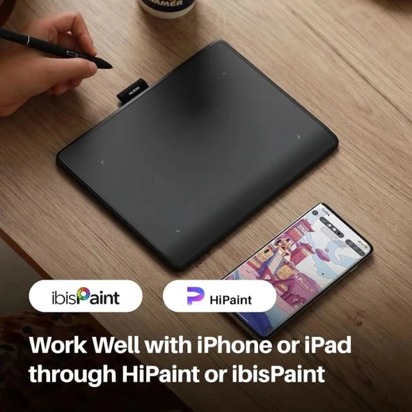 HUION Inspiroy Q11K V2 Kablosuz Grafik Çizim Tabletleri - 6