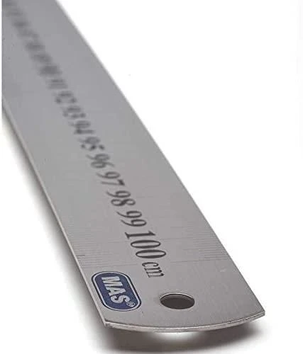 Mas Cetvel Çelik 100 CM 2400 - 1