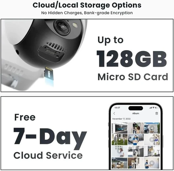 ieGeek Güvenlik Kamerası Dış Mekan - Resim 8