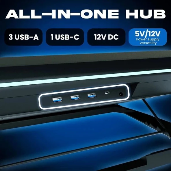 KLIM Turbofrost Laptop Soğutucu 16000 RPM - Resim 6