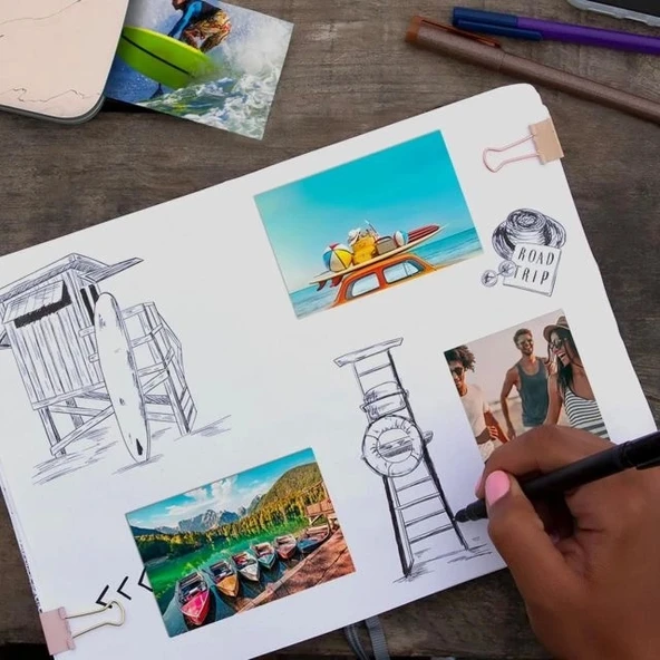 HP Sprocket Taşınabilir 2x3" Anında Fotoğraf Yazıcısı - Resim 6