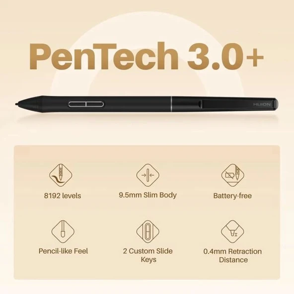 HUION Inspiroy Q11K V2 Kablosuz Grafik Çizim Tabletleri - 5