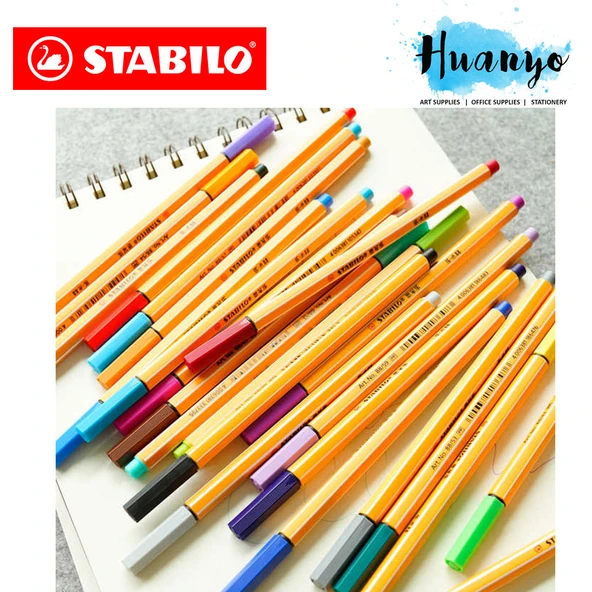 Stabilo Pembe Keçe Uçlu İnce Kalem 88 Point 0.4 MM 88/56 - Resim 3
