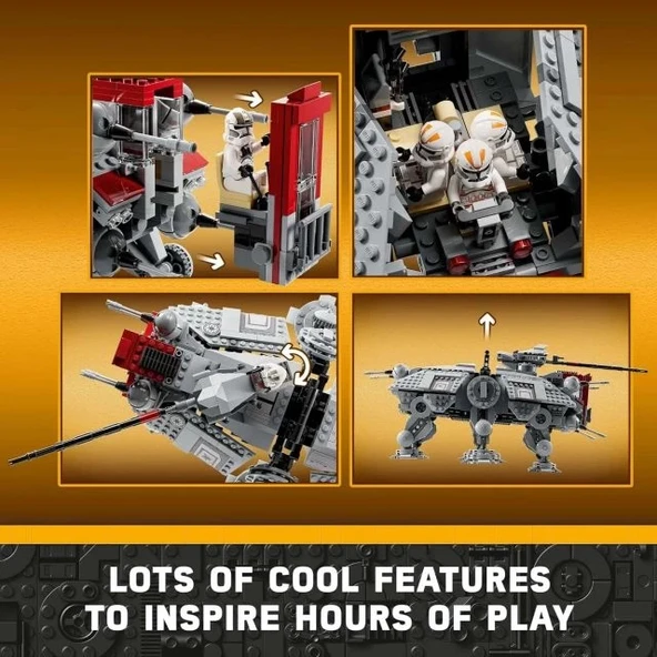 LEGO Star Wars AT-TE Walker Yapı Oyuncağı 75337 - 4